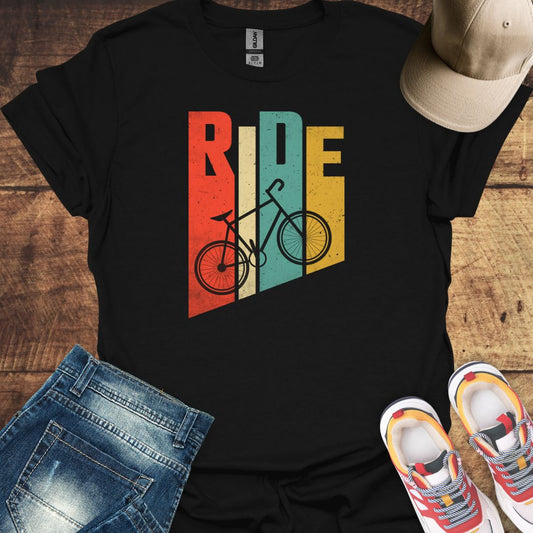 RIDE Retro Cycling T-Shirt