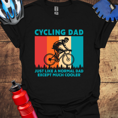 Funny Cycling Mad Dad T-Shirt