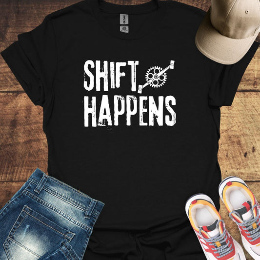 Shift Happens - Cycling T-Shirt