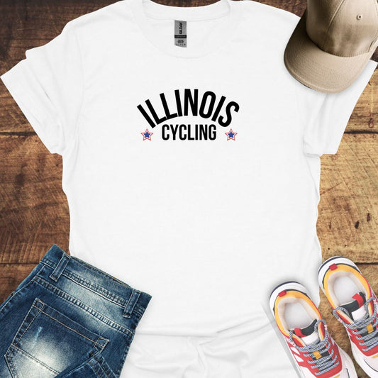 Illinois Cycling - Cycling T-Shirt