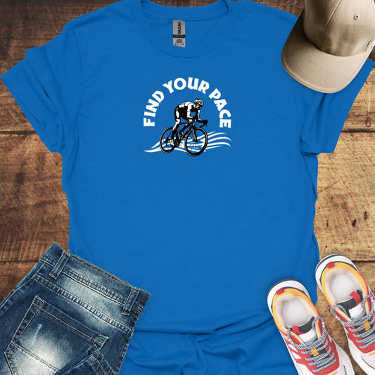 Find Your Pace - Cycling T-shirt