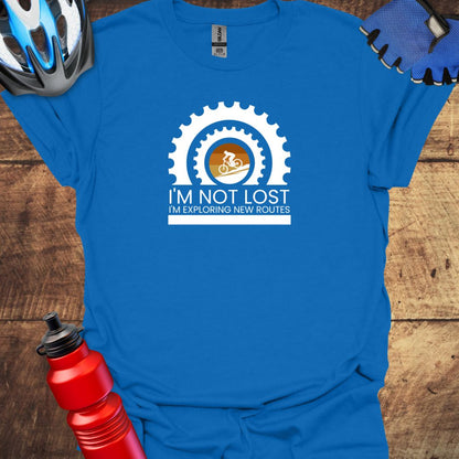 I'm Not Lost - Cycling Art T-Shirt