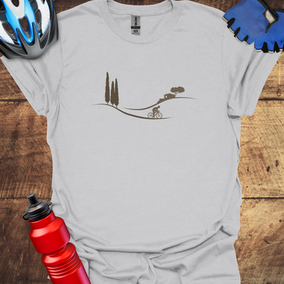 Road Bike Art T-Shirt