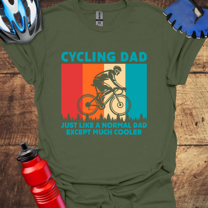 Funny Cycling Mad Dad T-Shirt