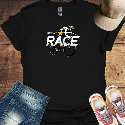 Sprint Race - Cycling T-shirt