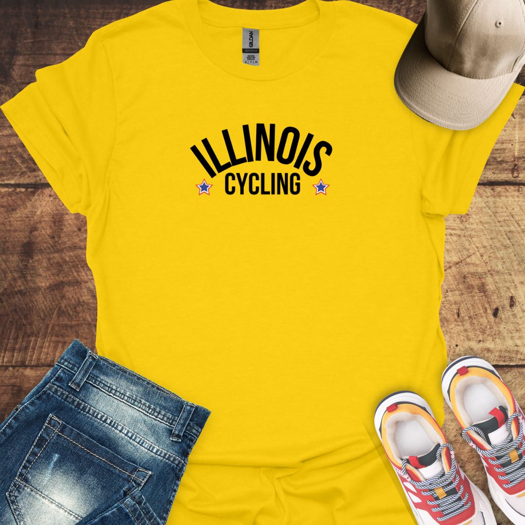 Illinois Cycling - Cycling T-Shirt