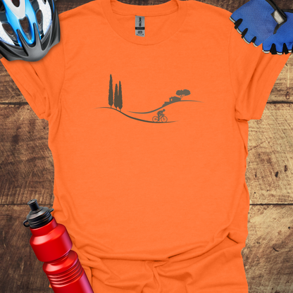 Road Bike Art T-Shirt