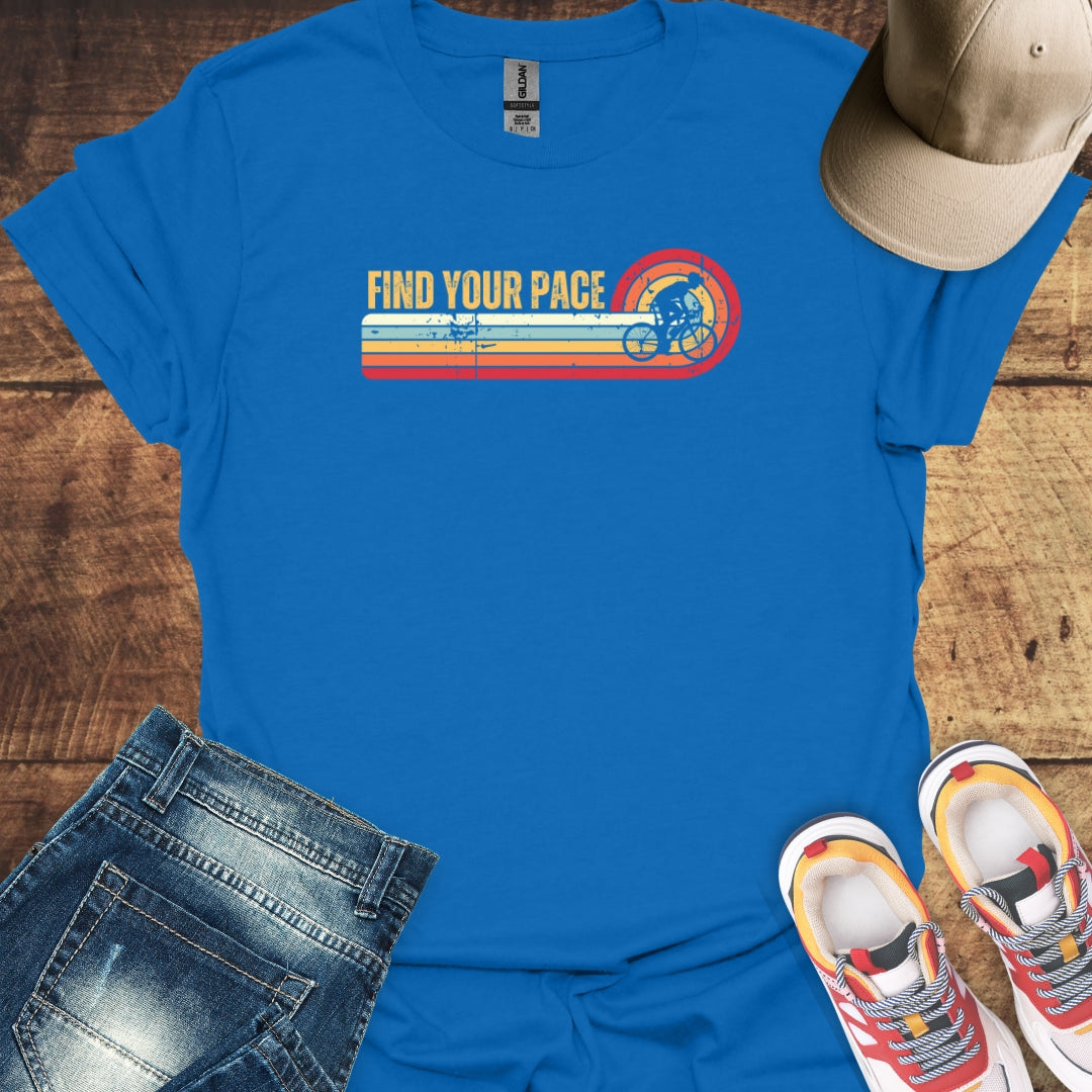 Find Your Pace - Cycling T-Shirt