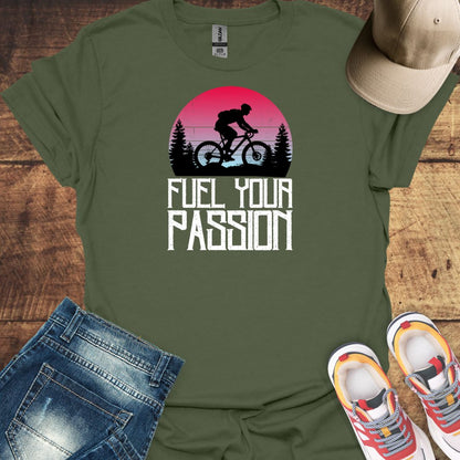 Fuel Your Passion - Cycling T-shirt