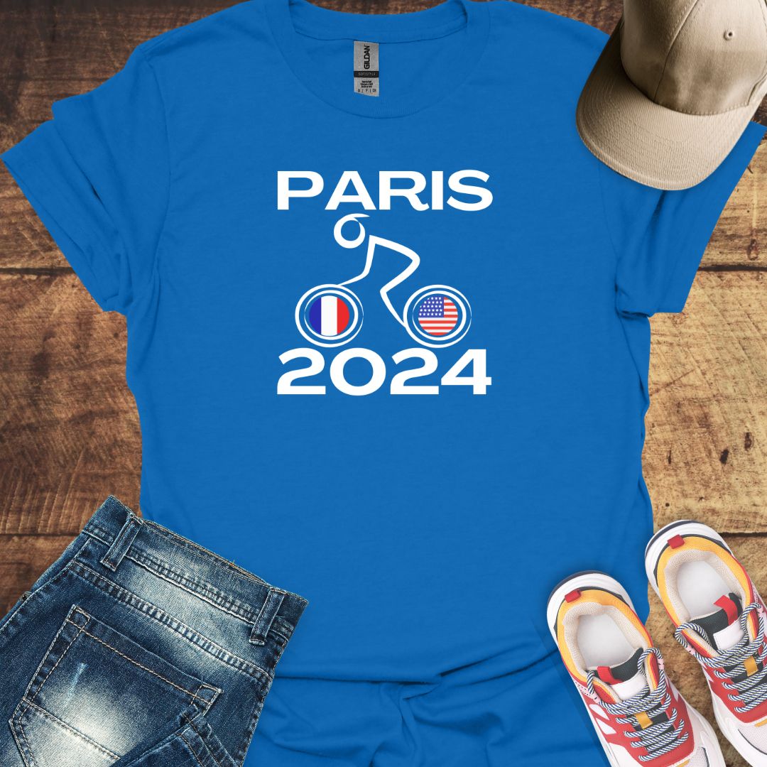 Paris 2024 USA - Cycling T-Shirt