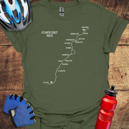 Atlantic Coast Route Cycling T-Shirt