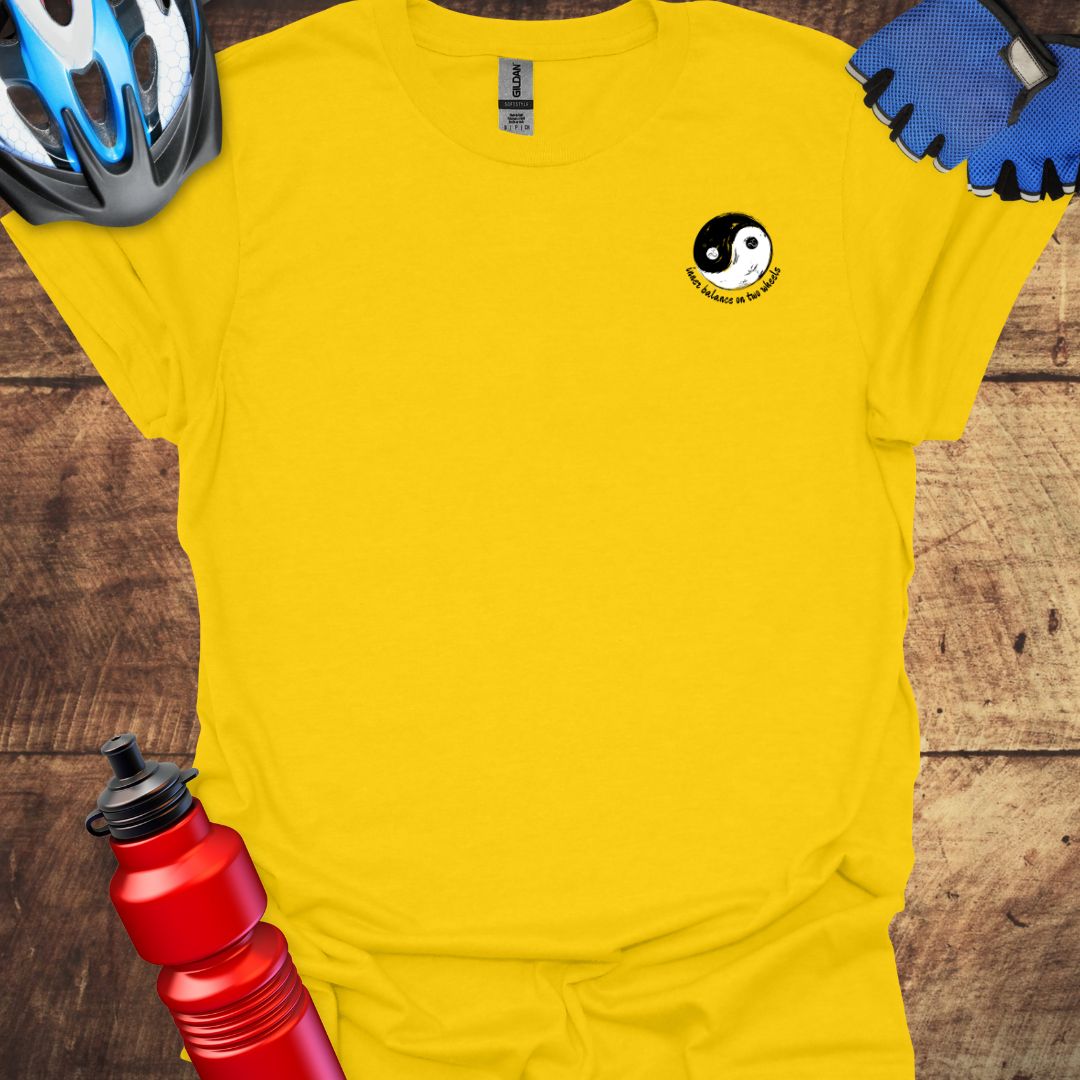 Cycling Ying Yang T-Shirt