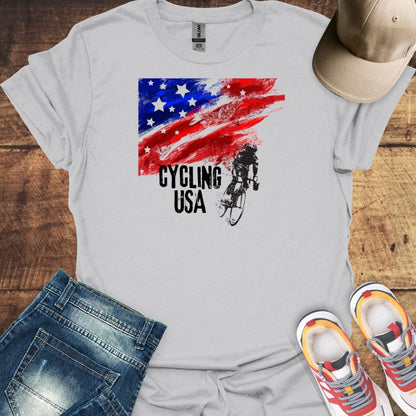 Cycling USA - Cycling T-Shirt