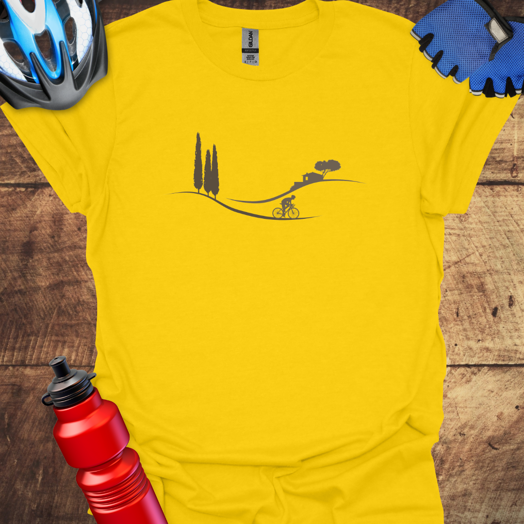 Road Bike Art T-Shirt