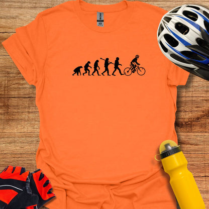 Evolution of the Cyclist - Cycling T-Shirt