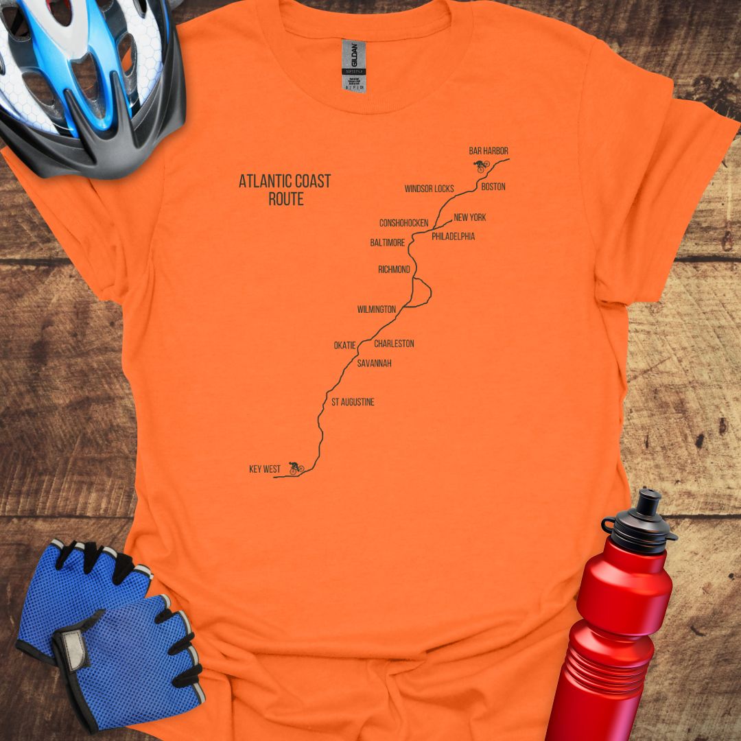 Atlantic Coast Route Cycling T-Shirt