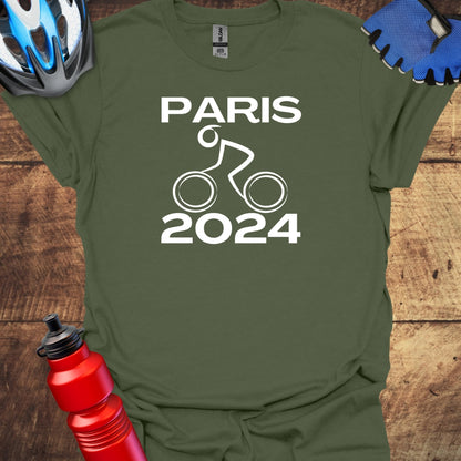 Paris 2024 Olympics Cycling T-Shirt