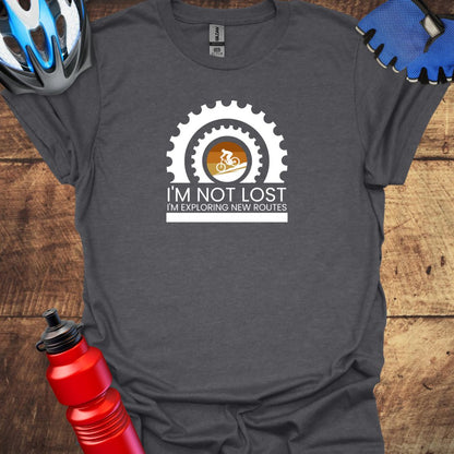 I'm Not Lost - Cycling Art T-Shirt