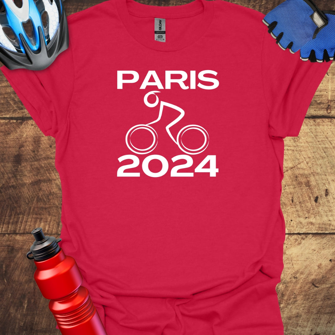 Paris 2024 Olympics Cycling T-Shirt