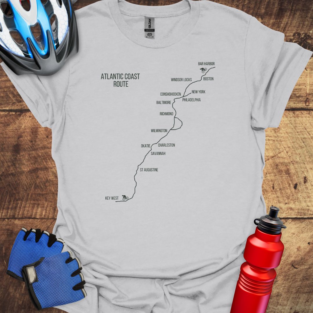 Atlantic Coast Route Cycling T-Shirt