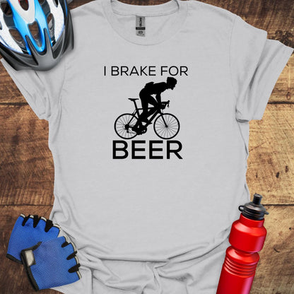 I Brake For Beer Cycling T-Shirt