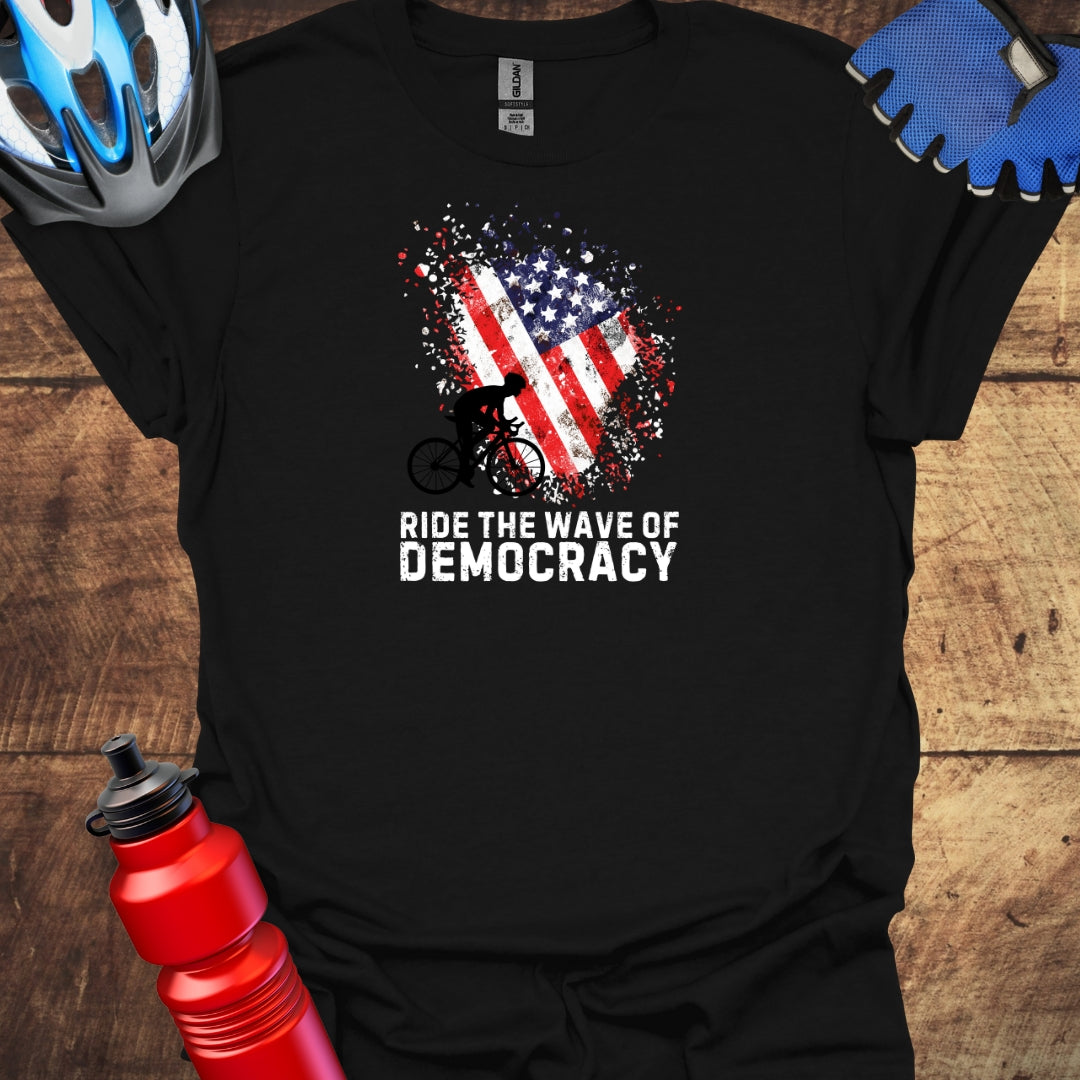 Ride The Wave Of Democracy US Election T-Shirt